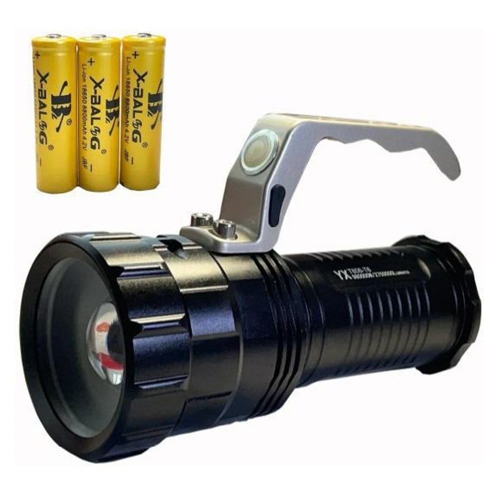 Lanterna holofote led 2750000l longo alcance