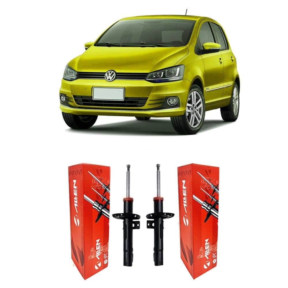 Kit 2 amortecedores dianteiro volkswagen fox 2016 2017 2018