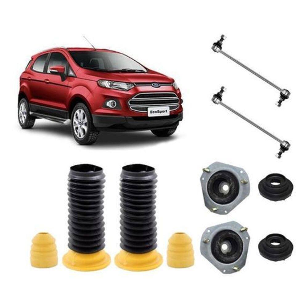 Kit 2 kit coxim batente dianteiro new ecosport 2015 16