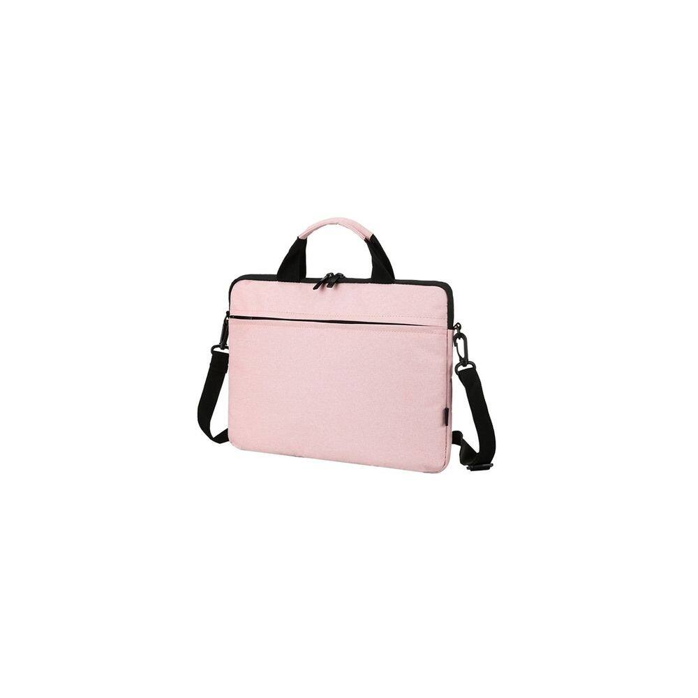 Bolsa de capa para notebook Generic 15,6” em lona rosa