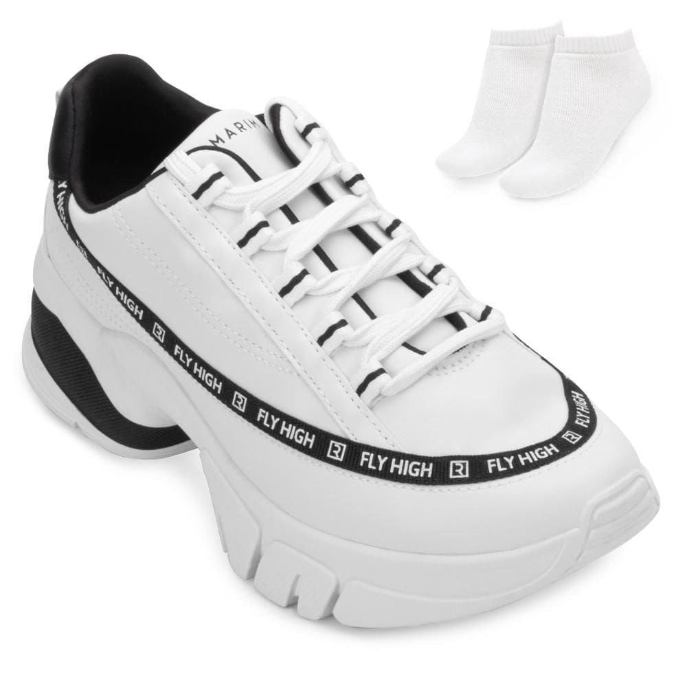Tênis Chunky Sneakers Ramarim e Meia RM24-23801