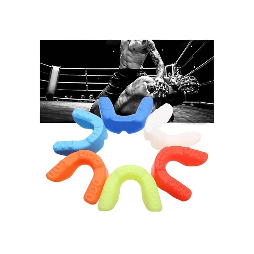 Protetor bucal de silicone para esportes de contato e choques
