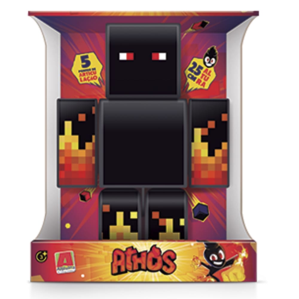 Athos 25cm com 5 Pontos de Articulação