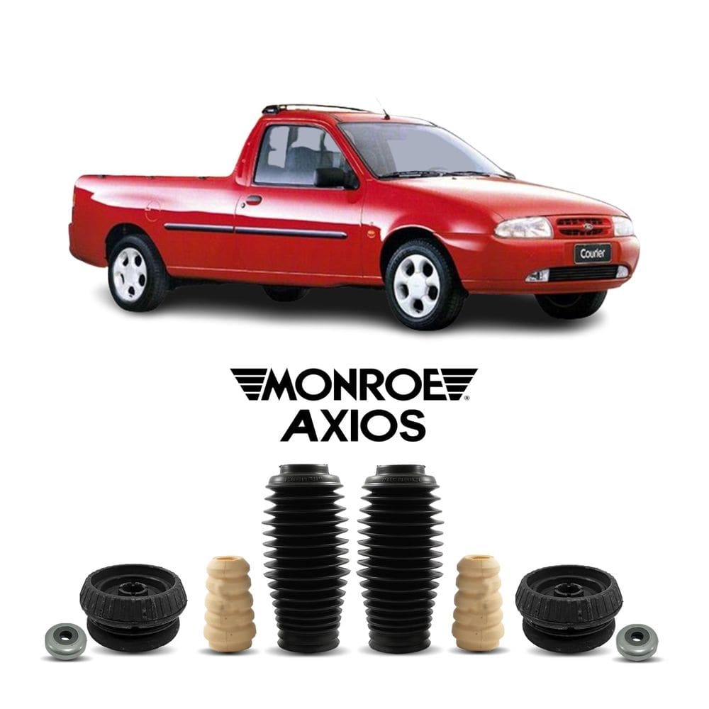 Par kit reparo suspensão dianteira courier 2012 13