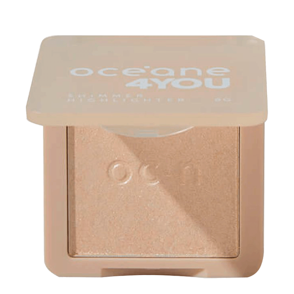 Océane 4you Shimmer Highlighter Champagne - Iluminador Facial Pelorado 6g