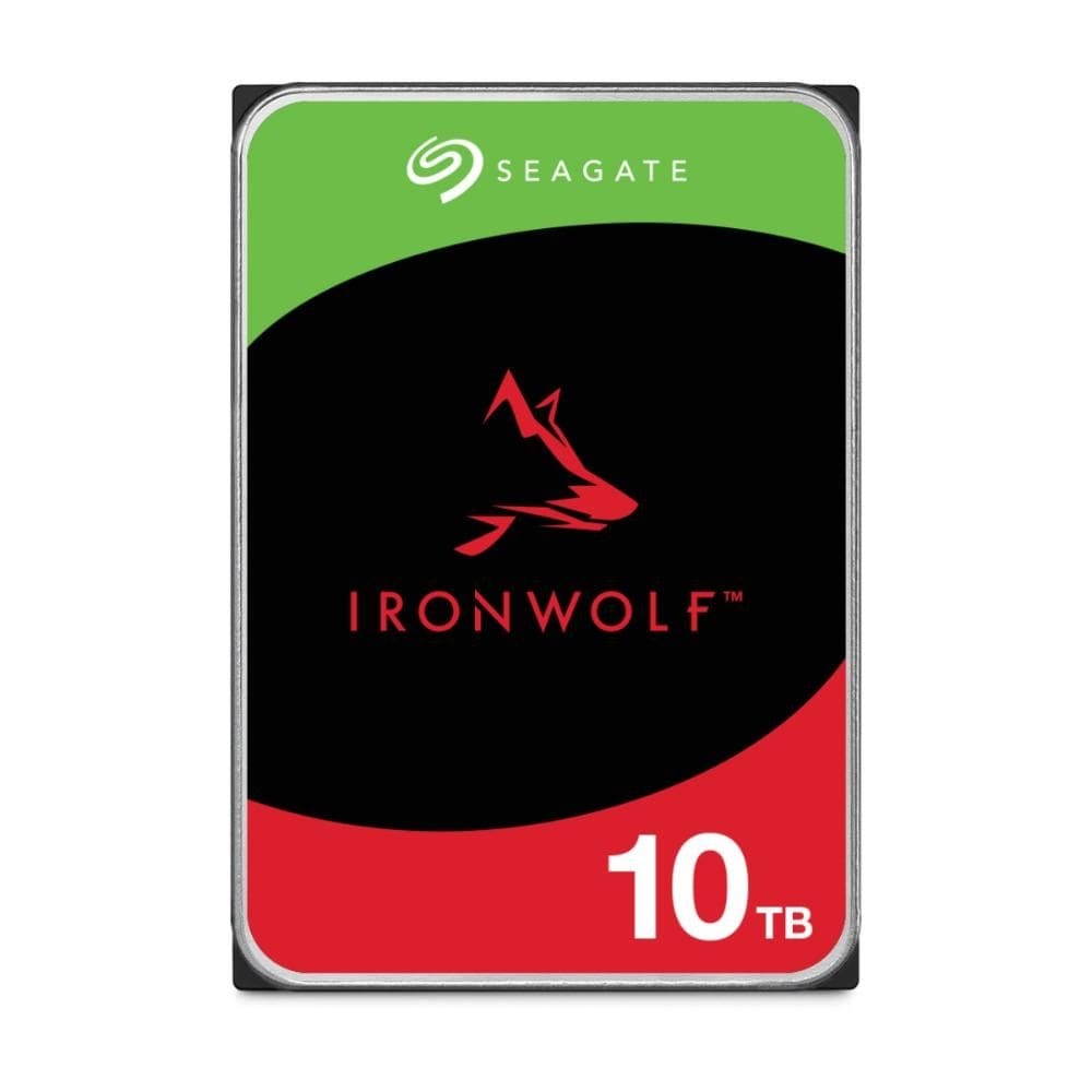 HD 10TB NAS SATA - 7200RPM - 256MB Cache - Seagate IronWolf - ST10000VN000