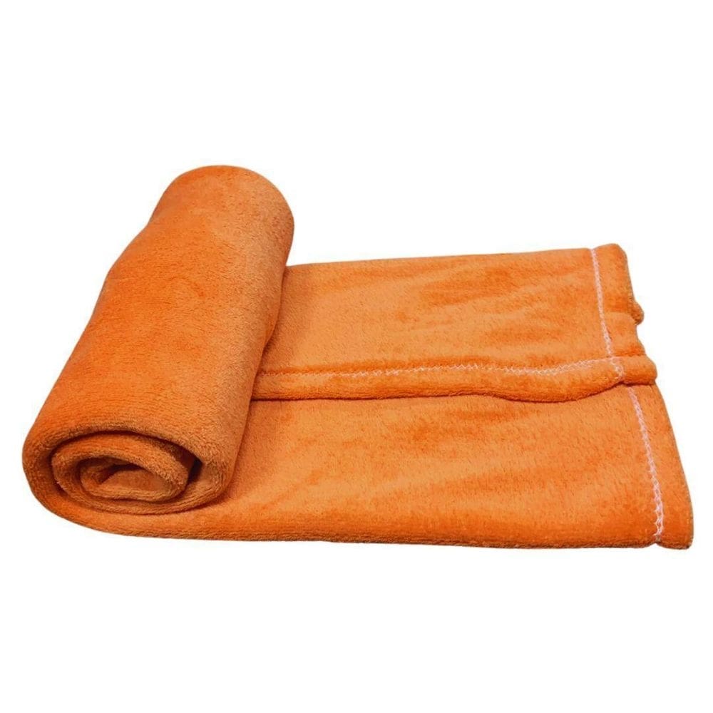 Cobertor pet cor laranja