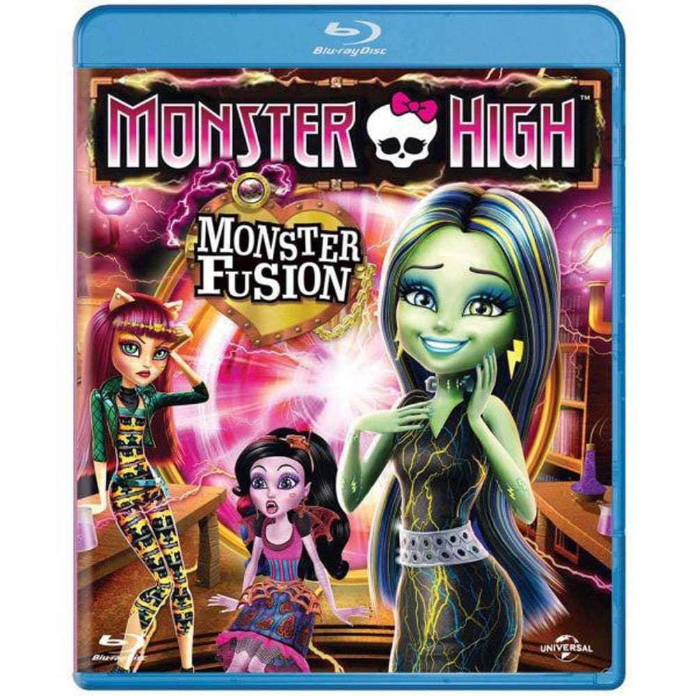 Dvd blu-ray - monster high - monster fusion