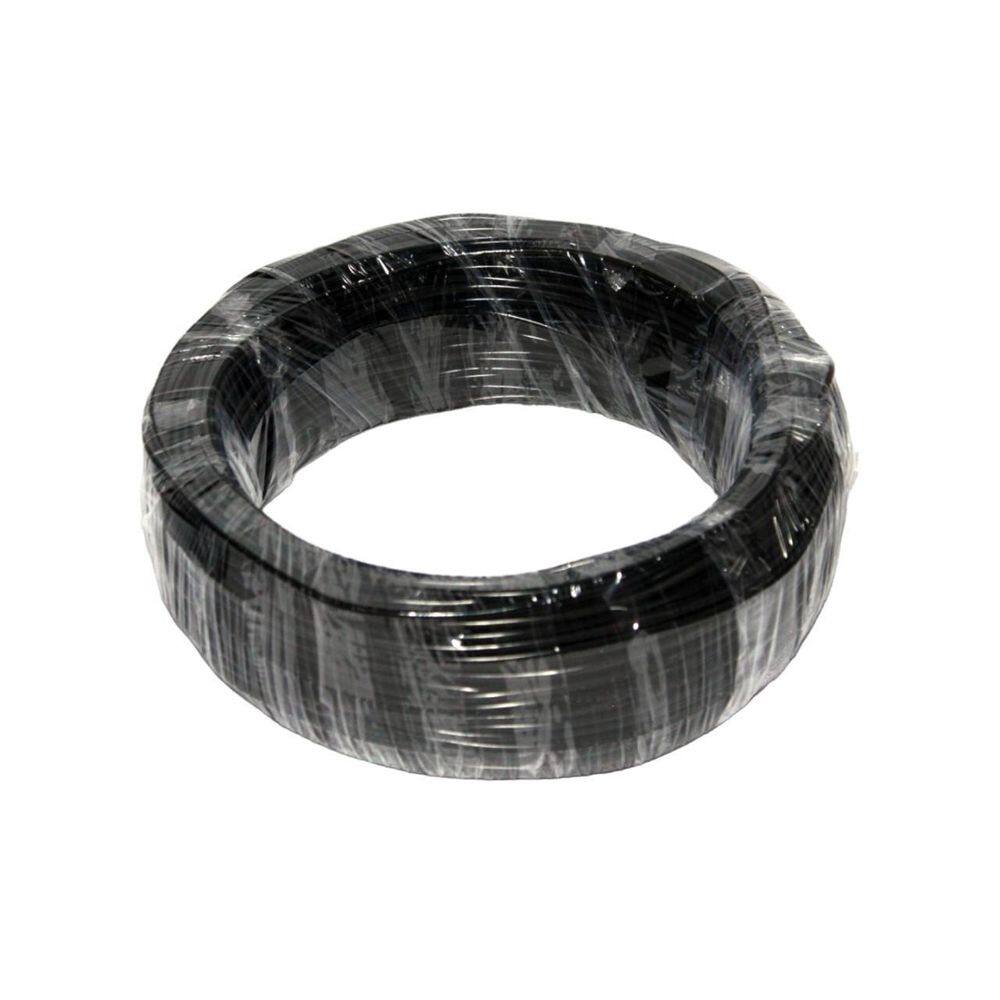 Fio Resistente 6 Mm 100 Metros Preto