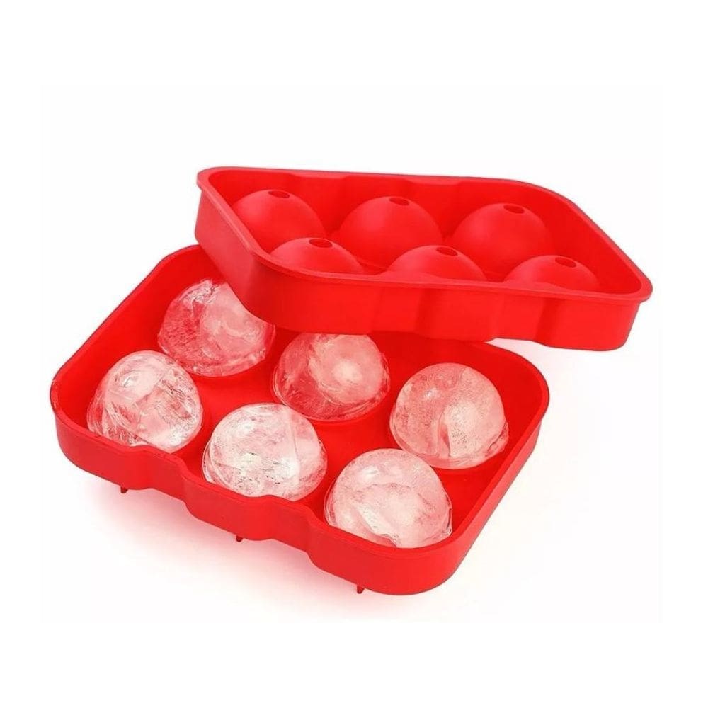 Forma de gelo em silicone  grande
