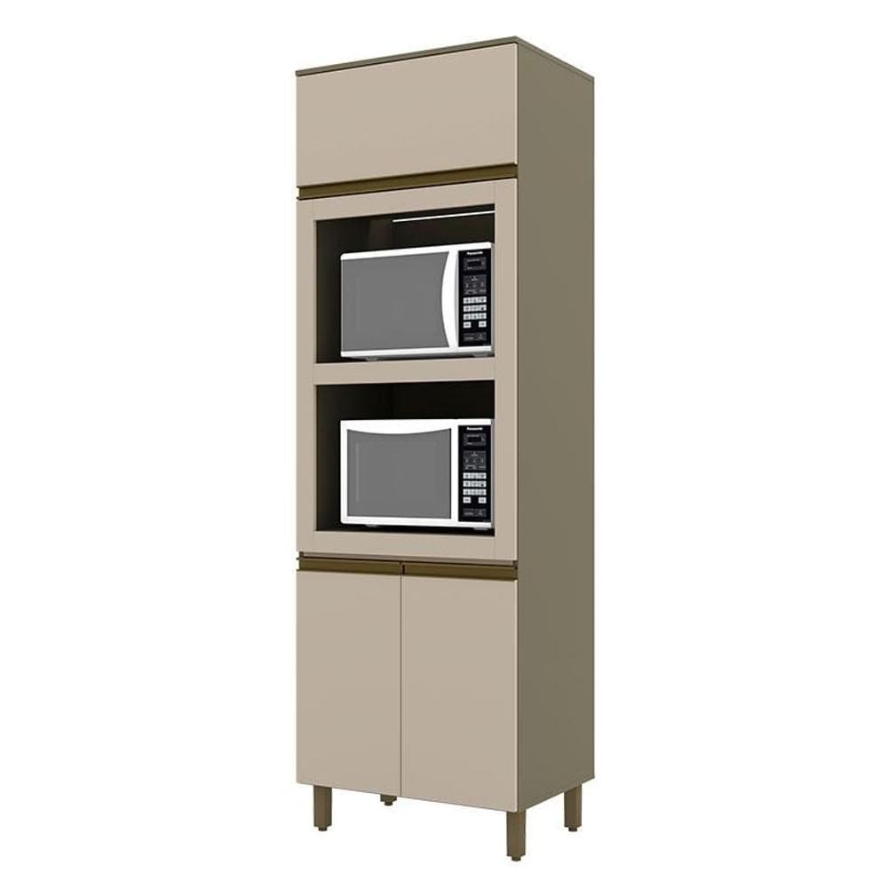 Armário Paneleiro Torre Quente 2 Fornos Connect Duna Cristal – Henn