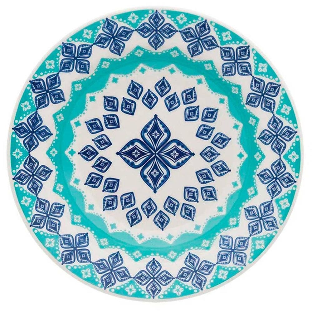 Prato fundo estampa donna lola 21,5 cm 12 unidades - biona