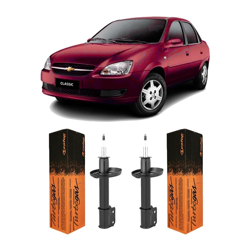 Kit 2 amortecedor dianteiro corsa classic 2003 2004 05 06 07