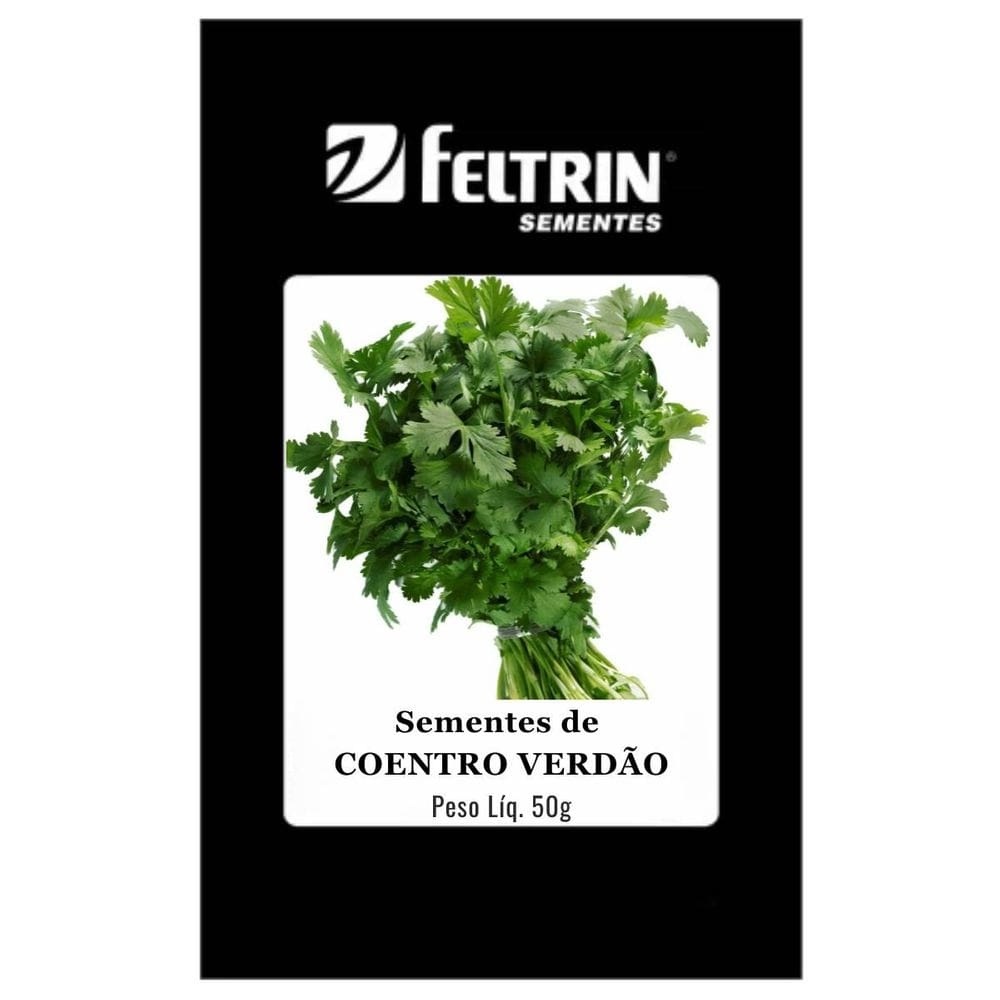 Sementes de Coentro Verdão (50g) FELTRIN