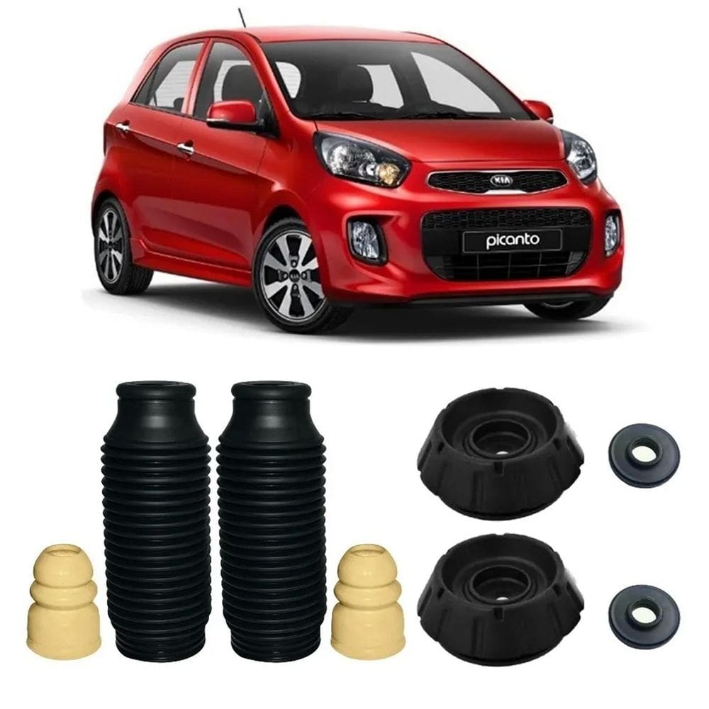 Kit coxim amortecedor dianteiro kia picanto 2010 2011 2012
