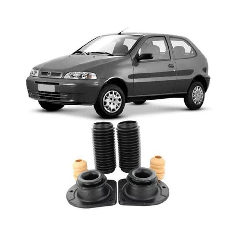 Kit coxim batente coifa dianteiro fiat palio 2005 2006 2007