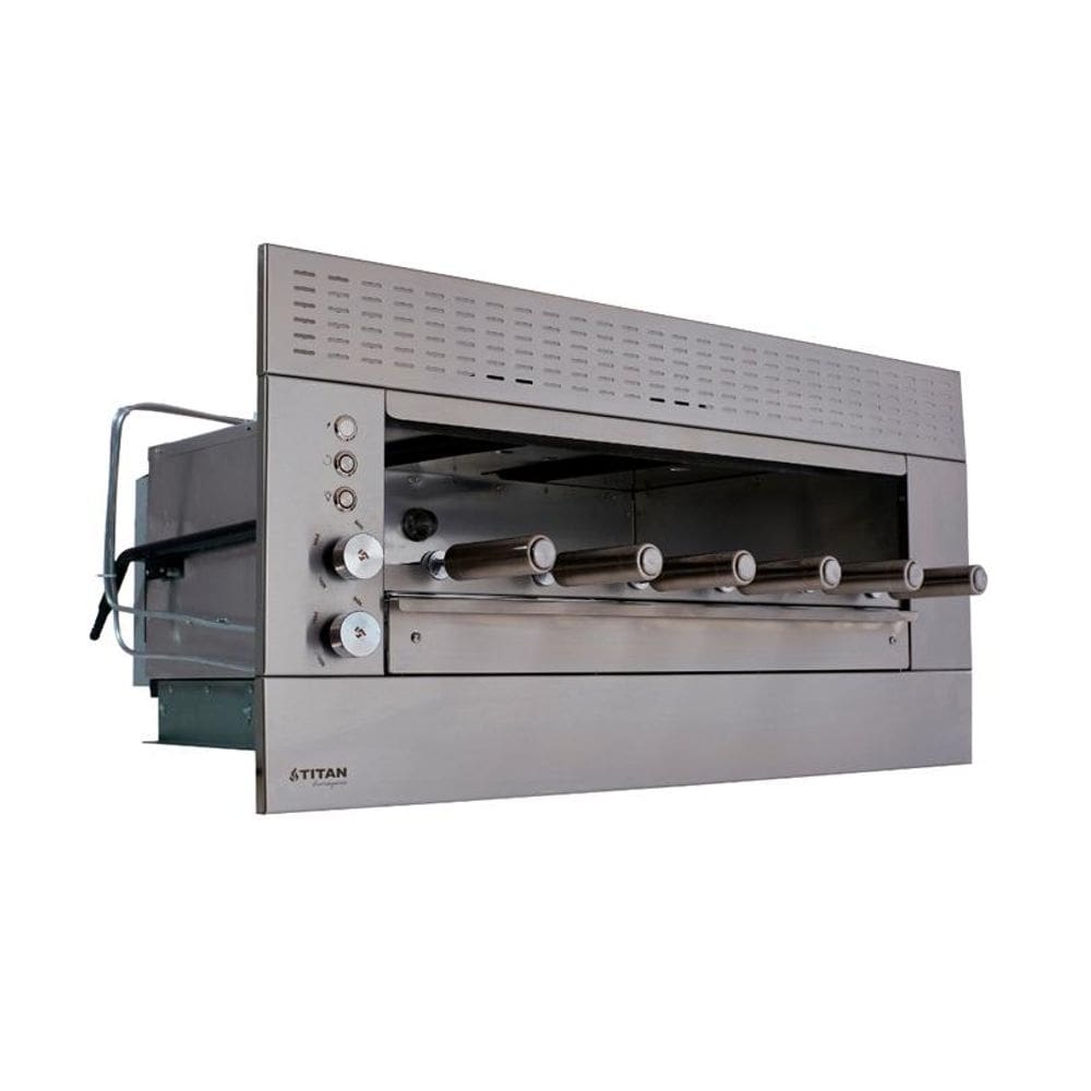 Churrasqueira a Gás de Embutir 6 Espetos SUPREMA Ventilado 06 G Titan