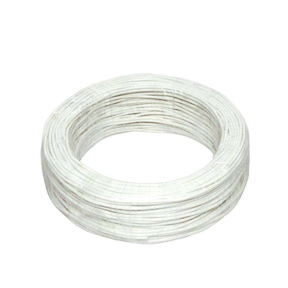 Fio Resistente 6 Mm 100 Metros Branco