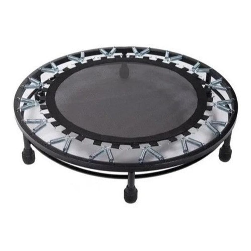 Cama elástica mini jump 180kg c/reforço + capa + acompanha
