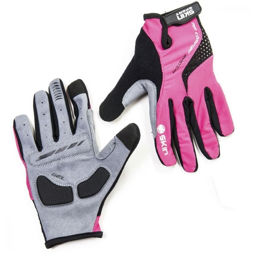 Luva skin sport air gel rosa pp