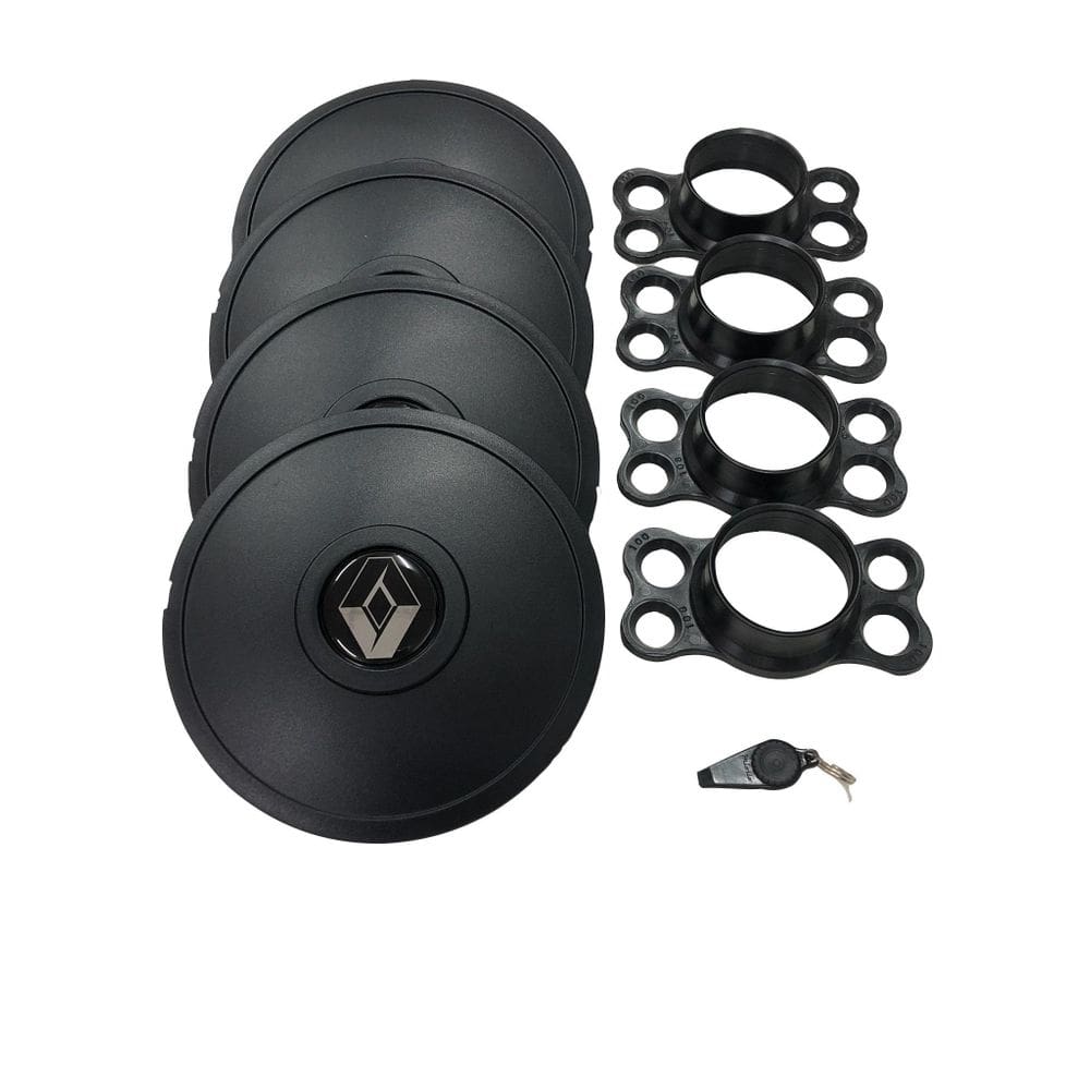 Calotas miollo renault clio aro 14 1999/16 tradicional preto