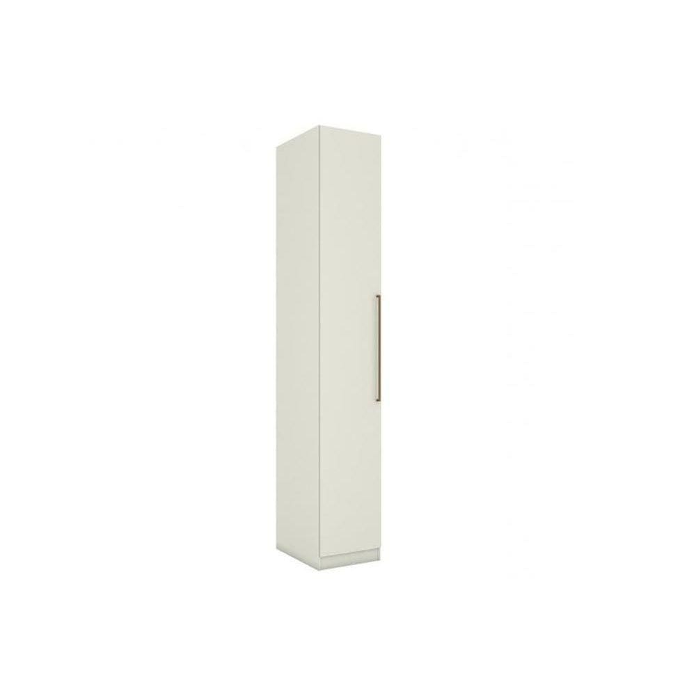 Módulo de Quarto Casal Guarda Roupa MC01 Seletto c/ 1 Porta Areia - Henn