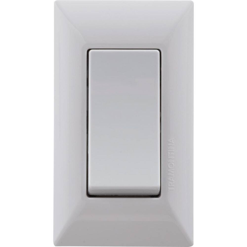 Conjunto interruptores simples embutir moveis tramontina