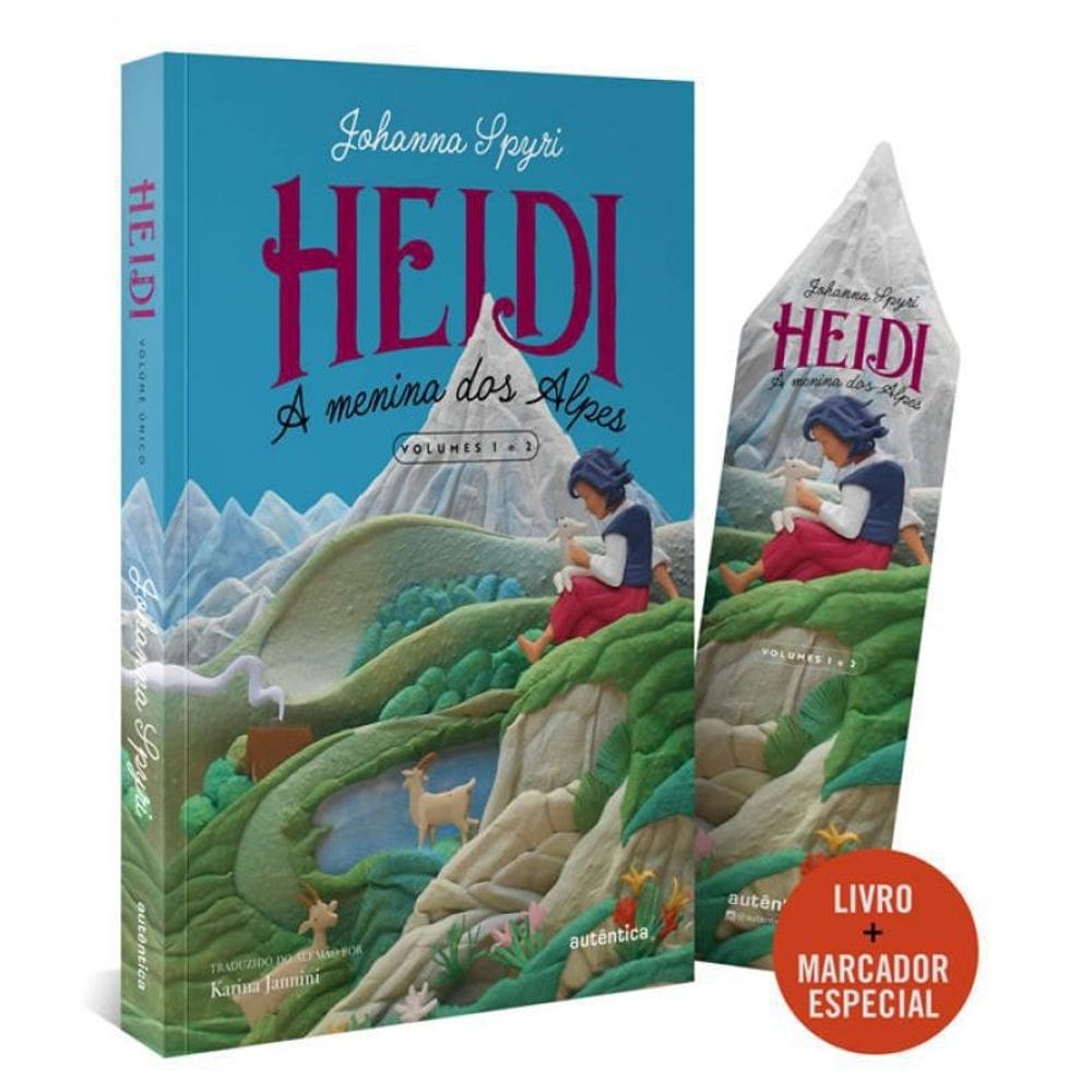 Livro heidi: a menina dos alpes volume único