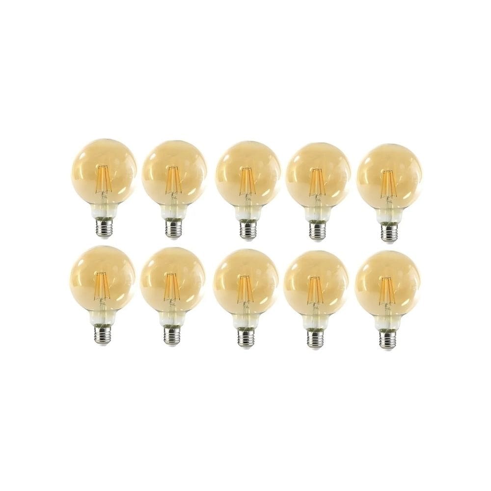Lâmpada LED X10 Vintage Filament Globe 6W E27 2700K 530LM
