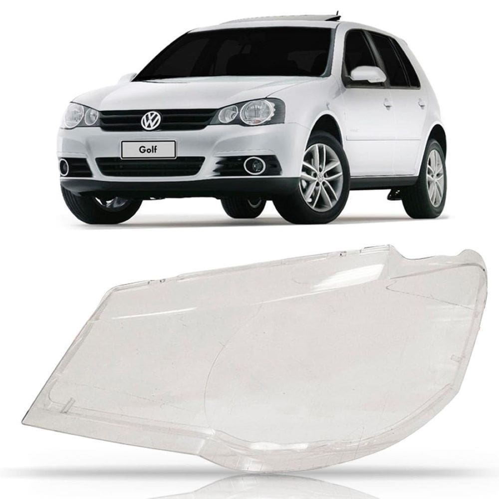 Lente farol golf 2007 2008 2009 2010 2011 2012 lado esquerdo
