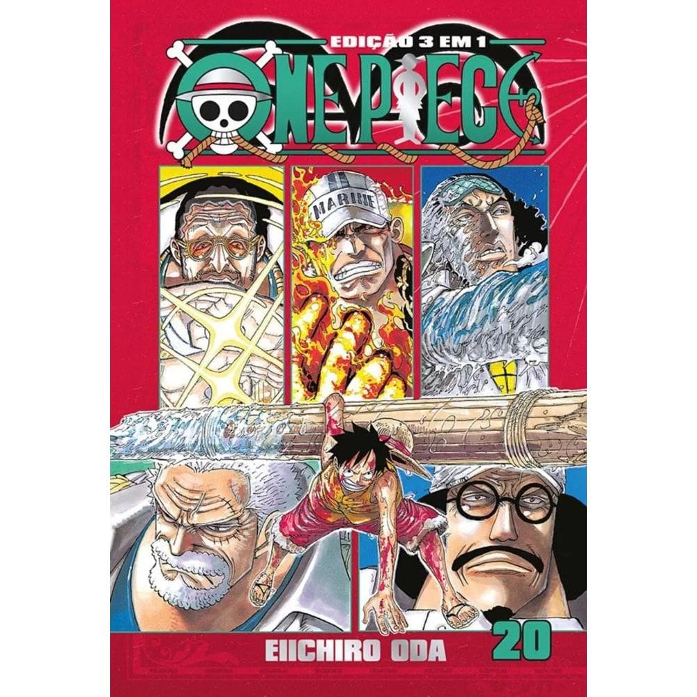 One Piece 3 Em 1 Vol. 20