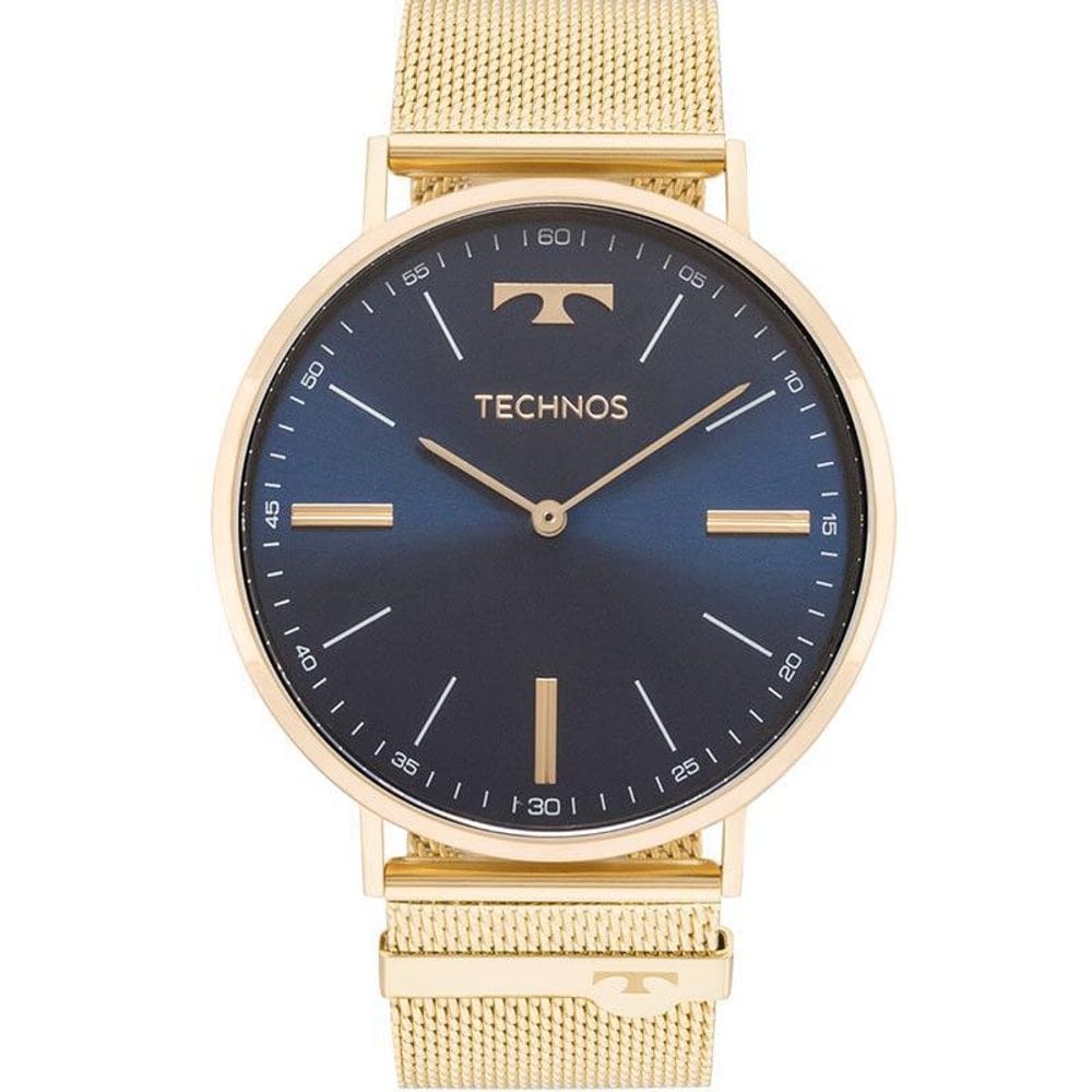 Relógio technos adulto classic slim dourado 2025ltks/4a