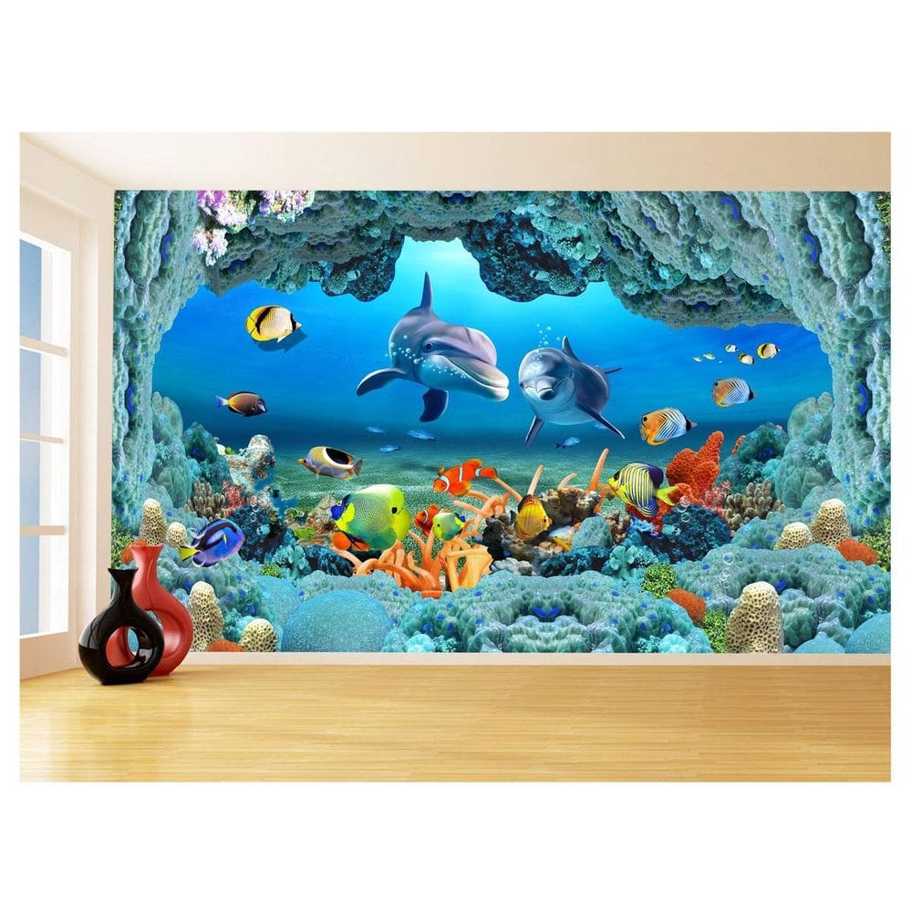 Papel Para Piso De Porcelanato Liquido Água 3,5M Flr23