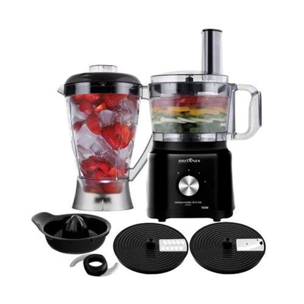 Multiprocessador Britania All In One 900W Bmp900P Preto 127V