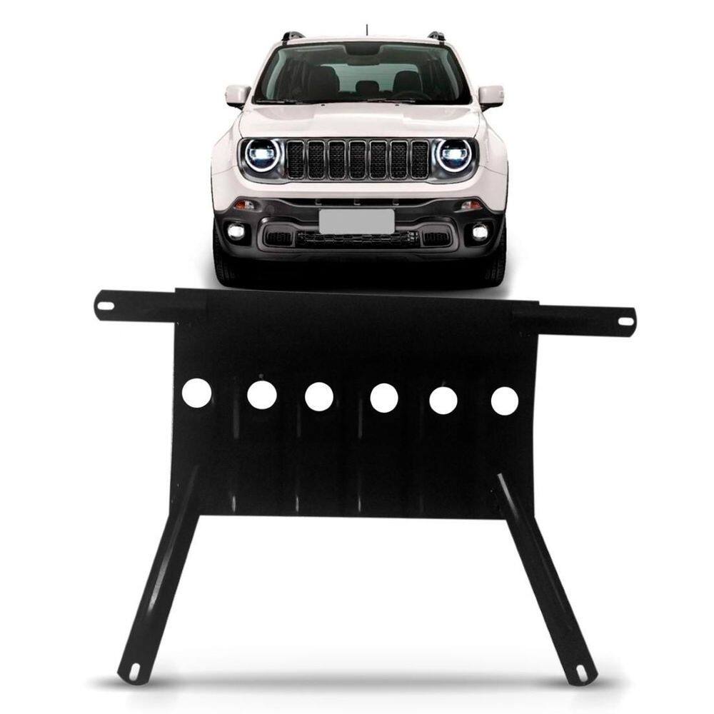 Protetor carter peito de aço jeep renegade 2018 2019 2020