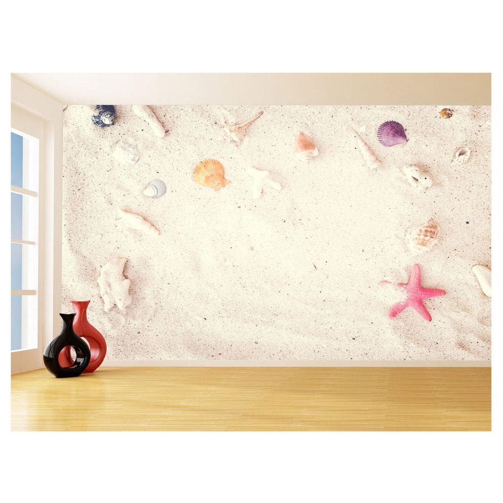 Papel Para Piso De Porcelanato Liquido Praia 3,5M Flr36