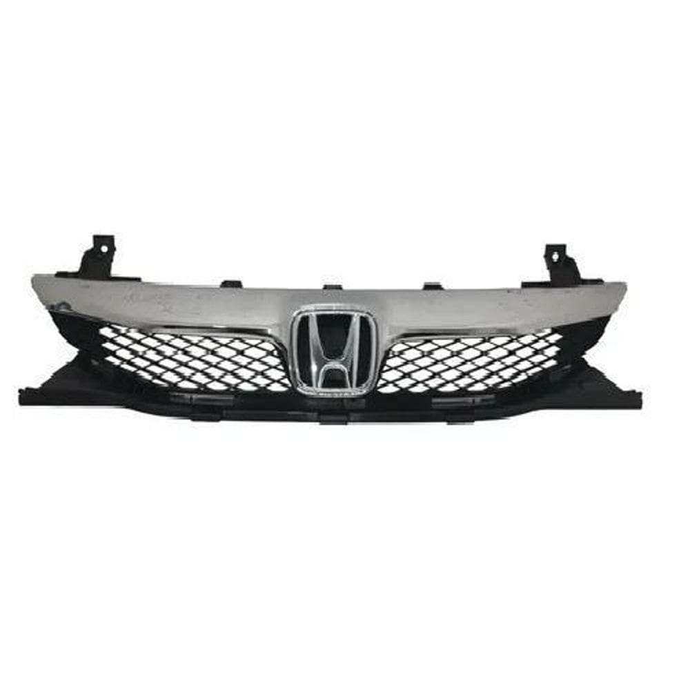 Grade radiador new civic 2011 cromada com emblema