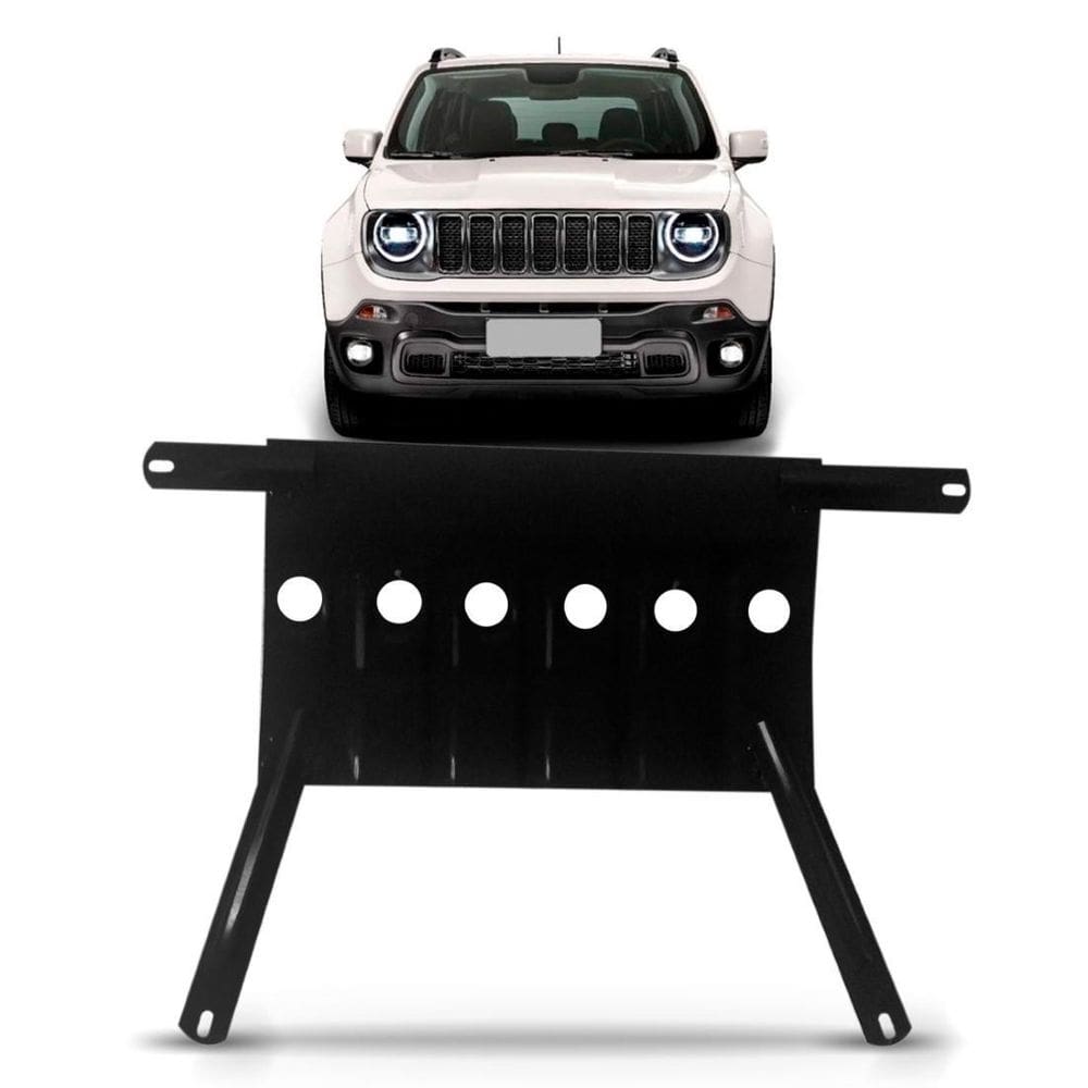 Protetor carter peito de aço jeep renegade 2018 2019 2020