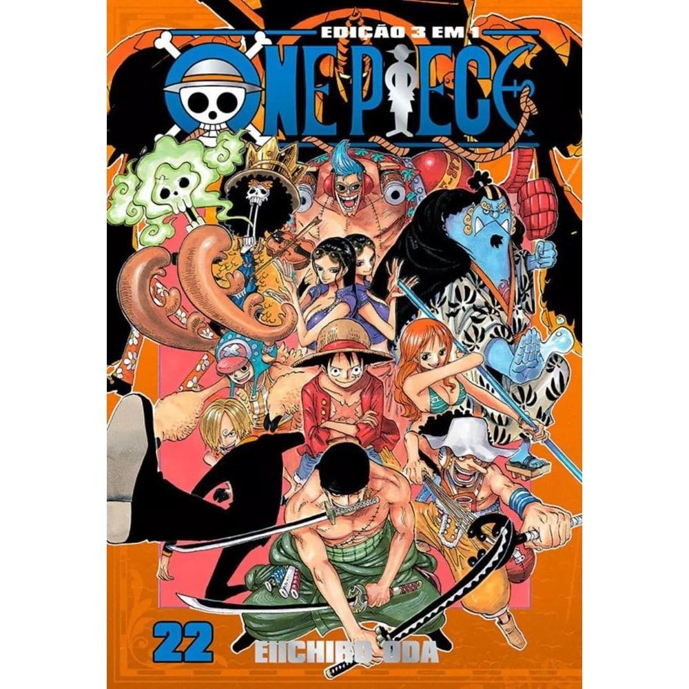 One Piece 3 Em 1 Vol. 22