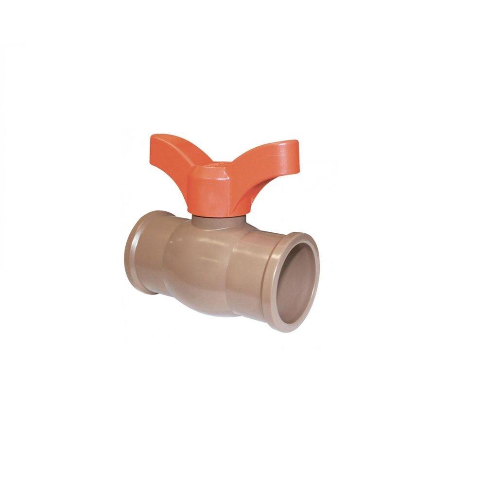Registro de  soldável pvc plastilit 40mm
