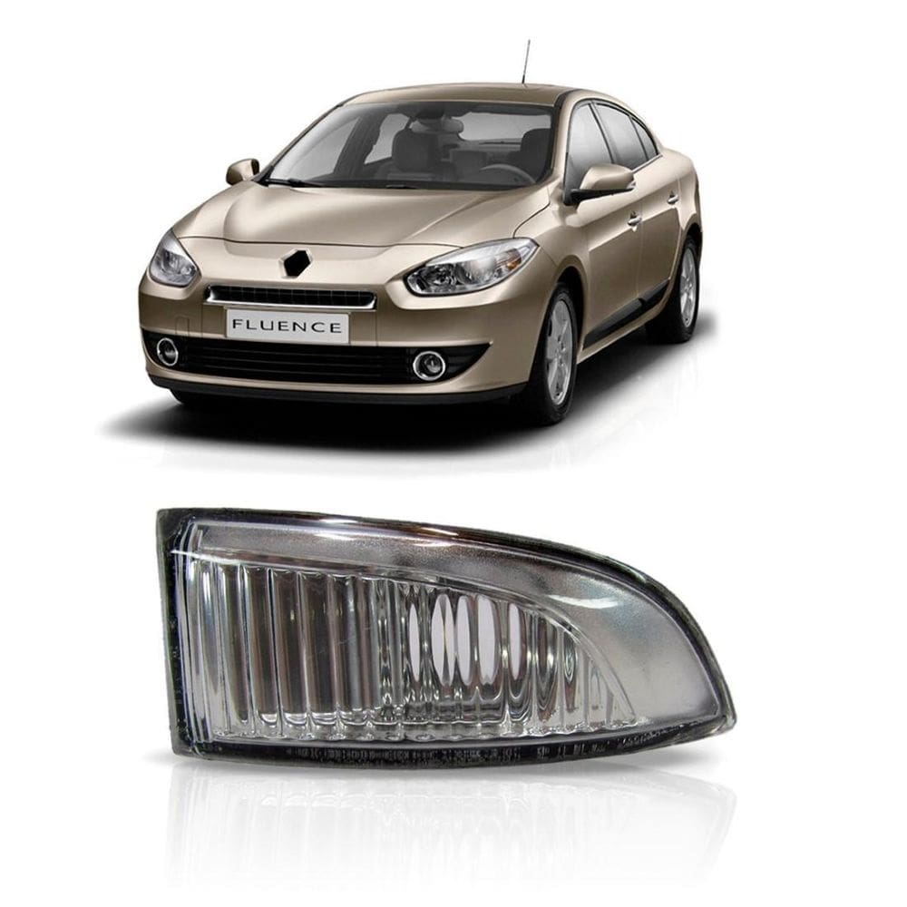 Pisca seta retrovisor fluence megane 2011 2012 2013 2014
