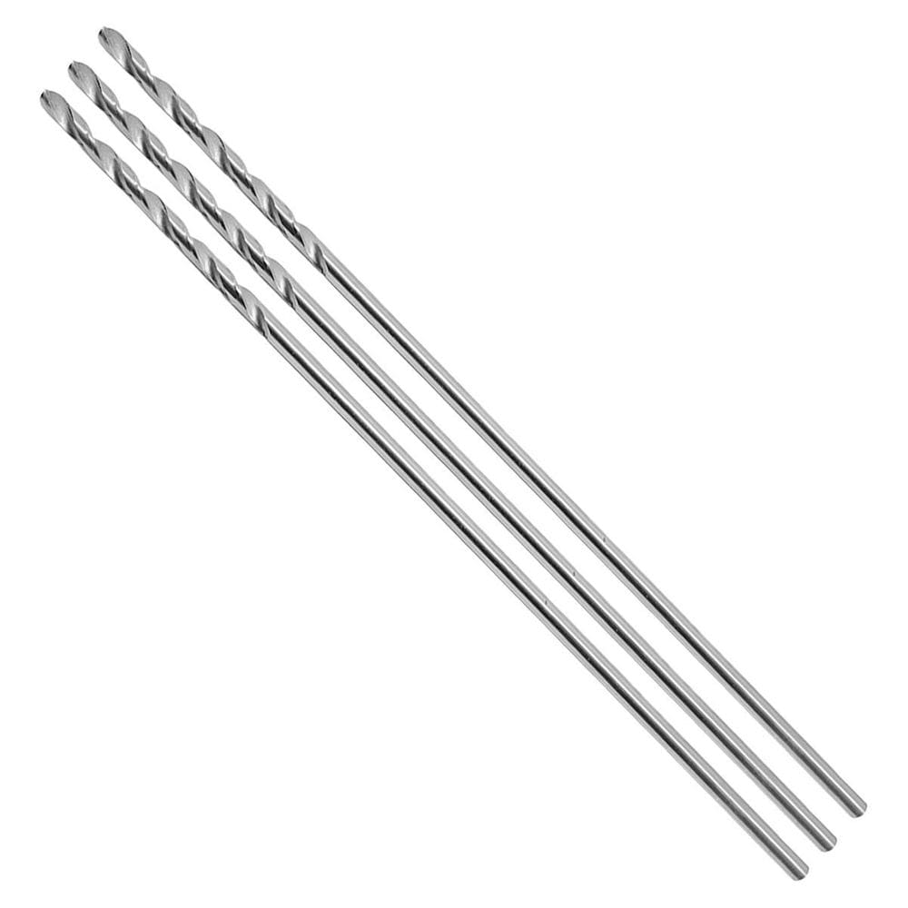 Kit 3 brocas mourão madeira extra longas 3 p 5/16 400mm 8mm