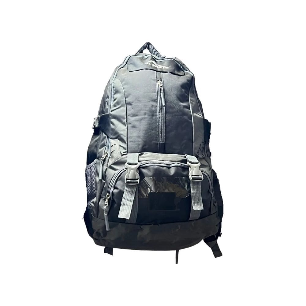Mochila de viagem de aventura 55L com fecho frontal de nylon