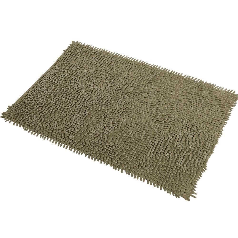 Tapete banheiro bolinha microfibra antiderrapante musgo
