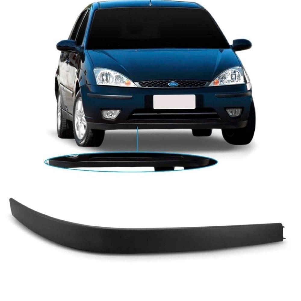 Spoiler parachoque dianteiro focus 2004 2005 2006 2007 2008