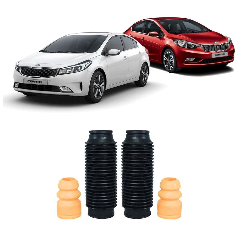Kit 2 coifa batente dianteiro kia new cerato 2014 2015 2016