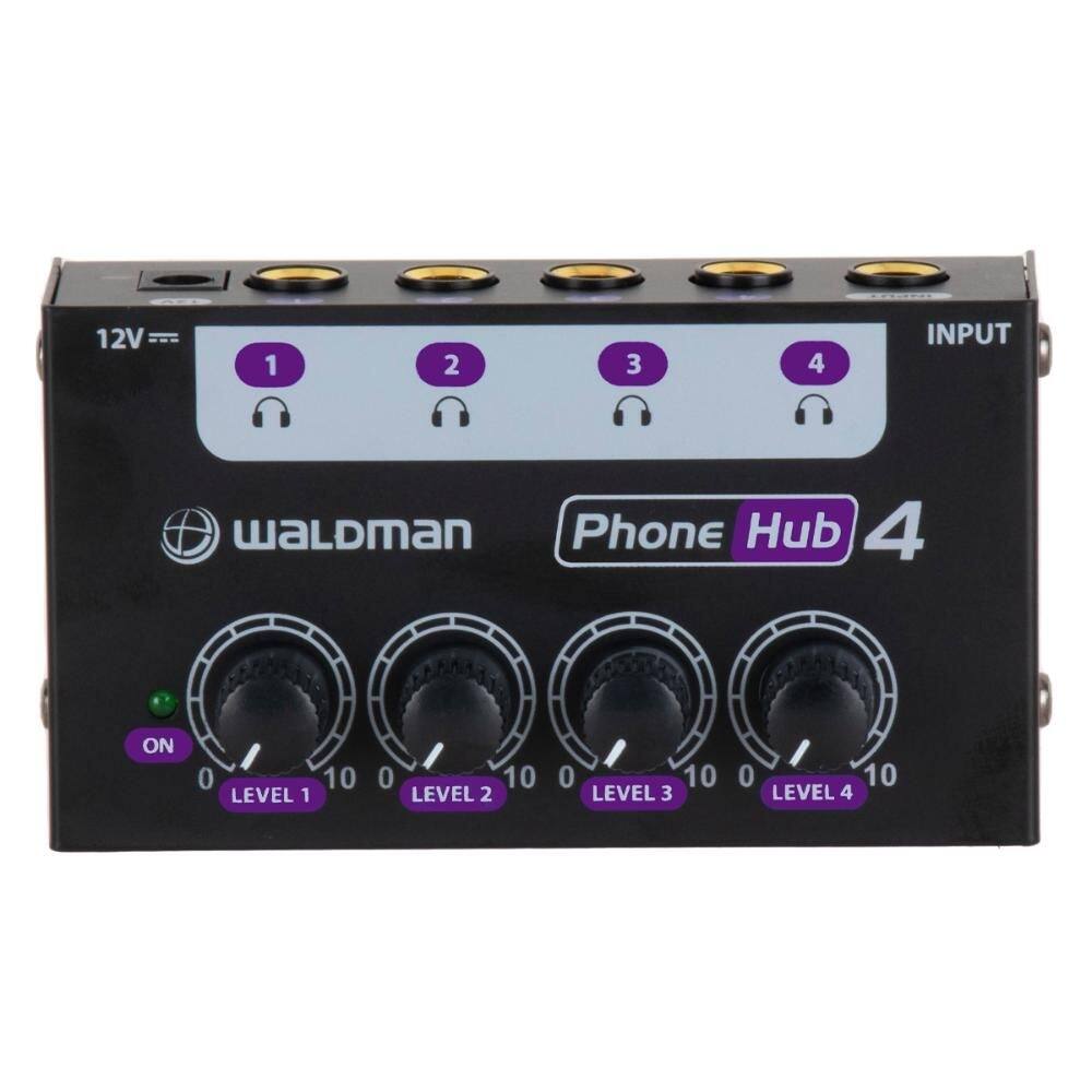 Amplificador de Fone 4 Canais PH-4 PhoneHub4 - Waldman