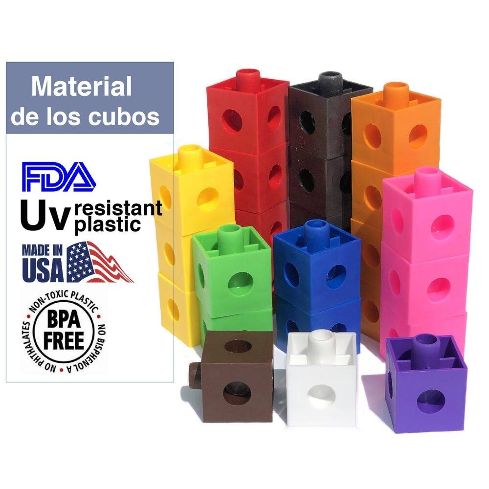 Conectores Cubes Unifix Multi-fit 100 em saco selado