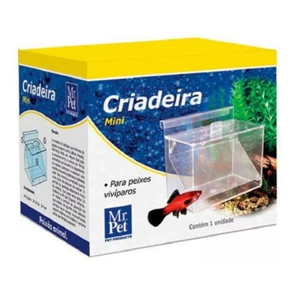 Criadeira Maternidade Mini Para Peixes Vivíparos Mr Pet Full 110v - 120v
