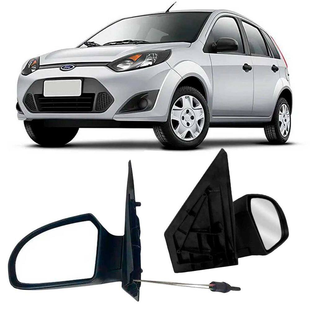 Par Retrovisor Ford Fiesta 2002/2013 2/4 Portas Hatch Sedan
